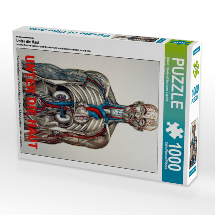 Ein Motiv aus dem Kalender Unter die Haut 1000 Teile Puzzle hoch - CALVENDO Foto-Puzzle'