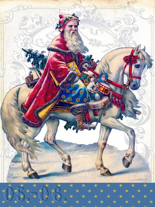 5.-6. 12. - Nikolaus auf dem Pferd - CALVENDO Foto-Puzzle'