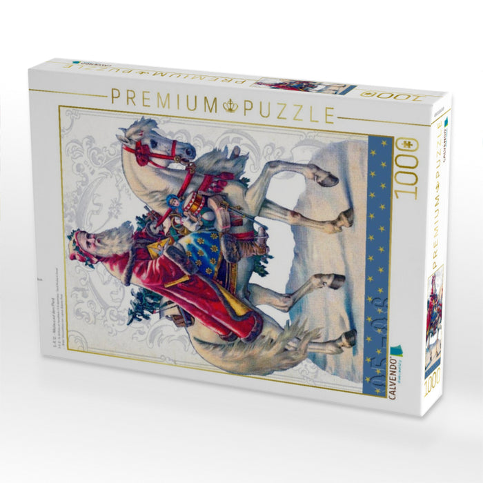 5.-6. 12. - Nikolaus auf dem Pferd - CALVENDO Foto-Puzzle'