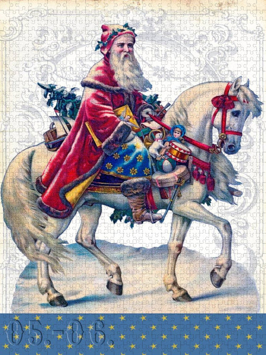 5.-6. 12. - Nikolaus auf dem Pferd - CALVENDO Foto-Puzzle'