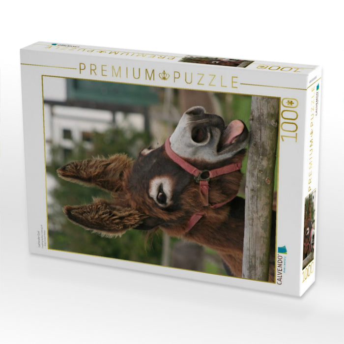 Lachender Esel - CALVENDO Foto-Puzzle'