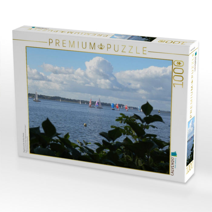 Regatta auf der Großen Breite - CALVENDO Foto-Puzzle'