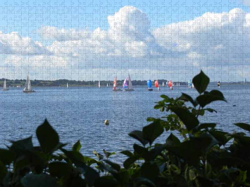 Regatta auf der Großen Breite - CALVENDO Foto-Puzzle'