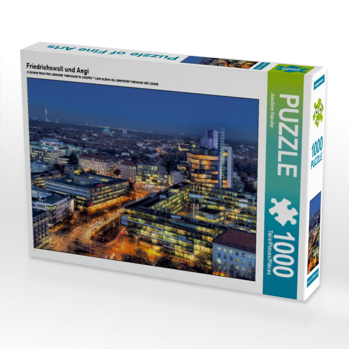 Friedrichswall und Aegi 1000 Teile Puzzle quer - CALVENDO Foto-Puzzle'