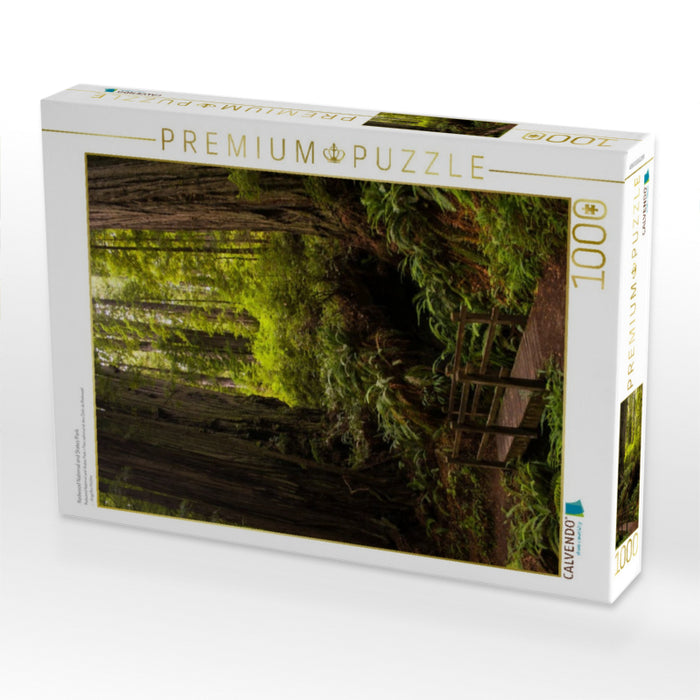 Redwood National and States Park - CALVENDO Foto-Puzzle'