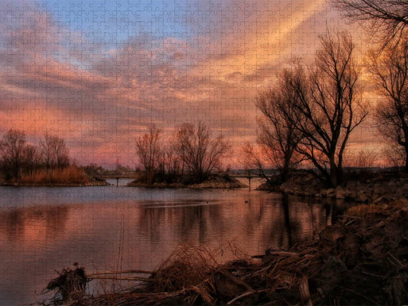 Rheindelta - CALVENDO Foto-Puzzle'