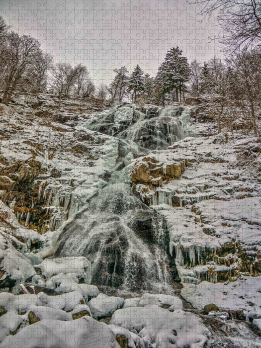 Todtnauer Wasserfall, Südschwarzwald - CALVENDO Foto-Puzzle'