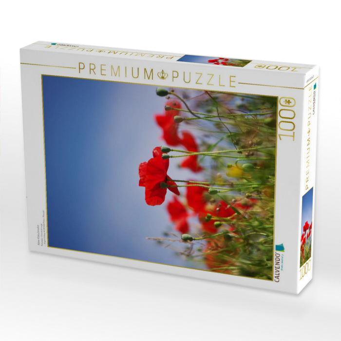 Roter Klatschmohn - CALVENDO Foto-Puzzle'