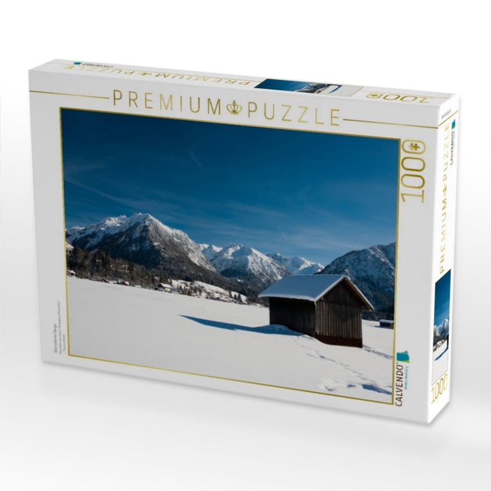 Oberstdorfer Berge - CALVENDO Foto-Puzzle'