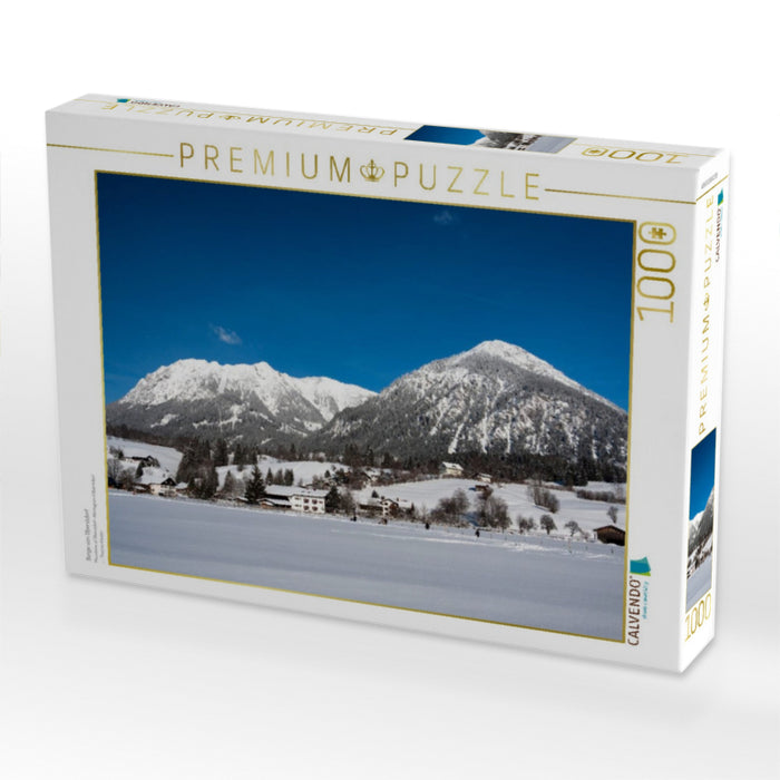 Berge von Oberstdorf - CALVENDO Foto-Puzzle'