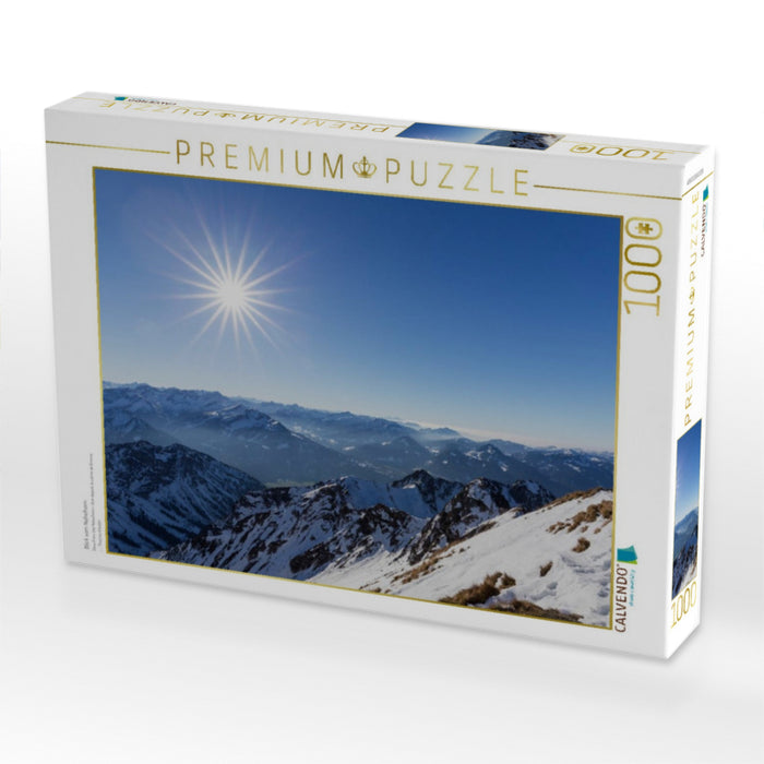 Blick vom Nebelhorn - CALVENDO Foto-Puzzle'