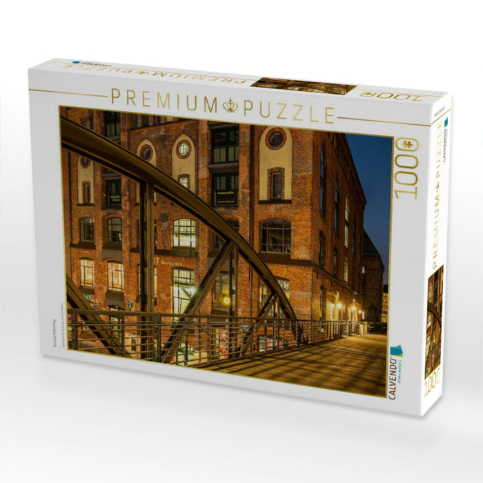 Fassade Kibbelsteg - CALVENDO Foto-Puzzle'