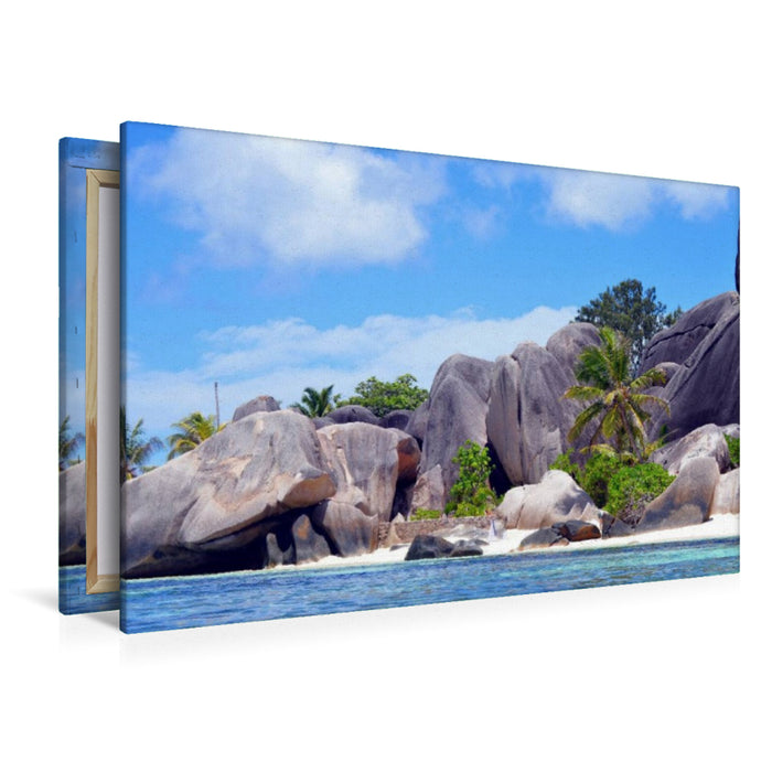 Toile textile premium Toile textile premium 120 cm x 80 cm paysage Source D'Argent 