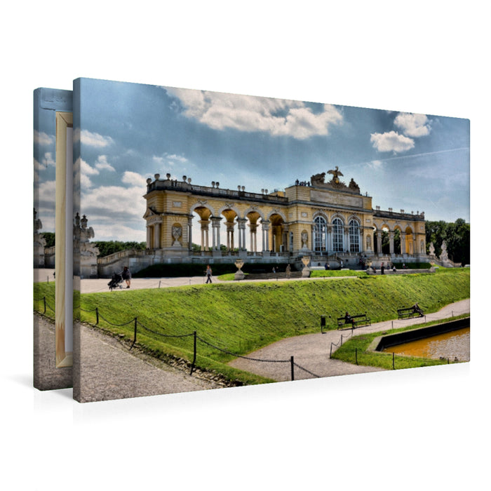 Premium Textil-Leinwand Gloriette