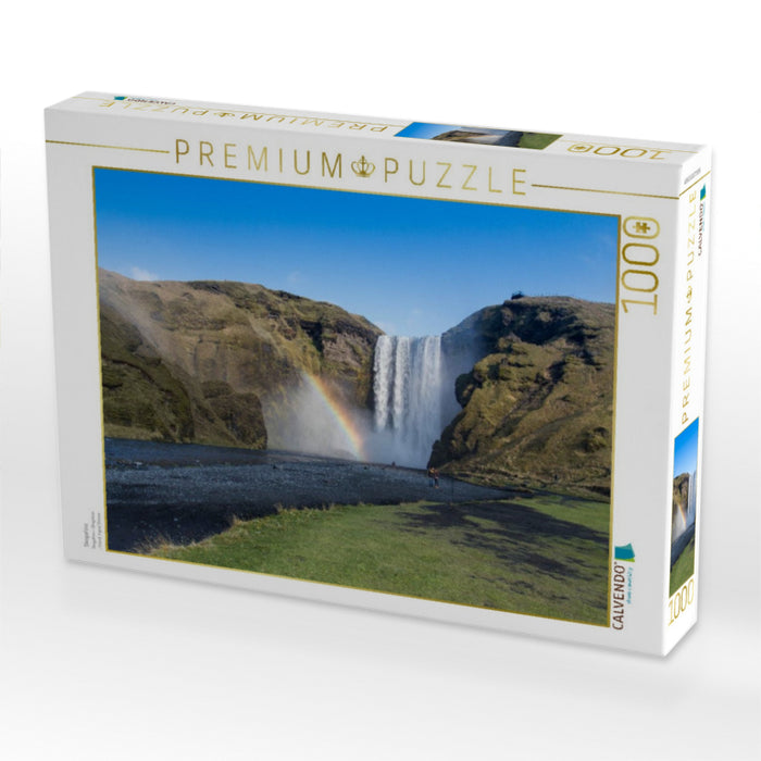 Skogafoss - CALVENDO Foto-Puzzle'