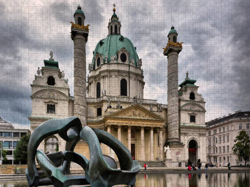 Karlskirche - CALVENDO Foto-Puzzle'