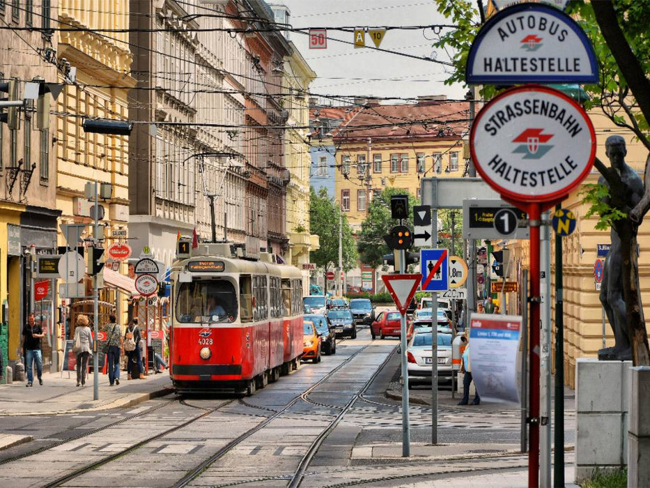 Straßenbahn - CALVENDO Foto-Puzzle'
