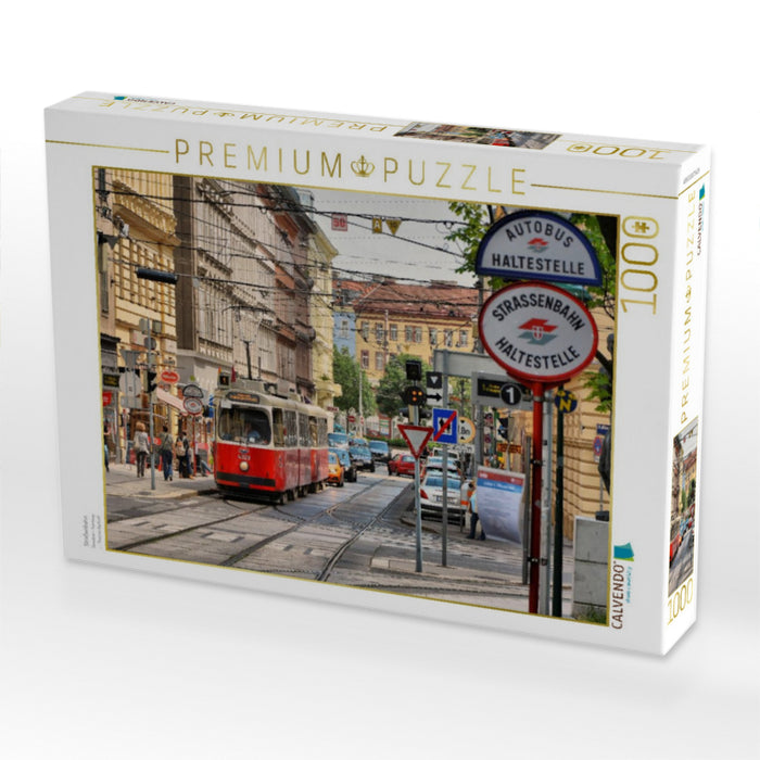 Straßenbahn - CALVENDO Foto-Puzzle'