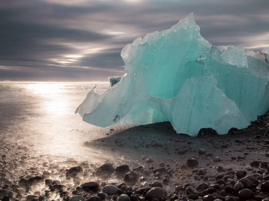Islands Eis rund um den Jökulsàrlòn - CALVENDO Foto-Puzzle'