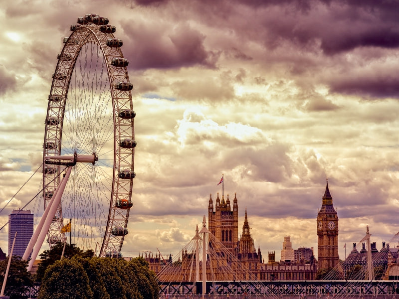 London Eye &amp; Big Ben - CALVENDO photo puzzle 