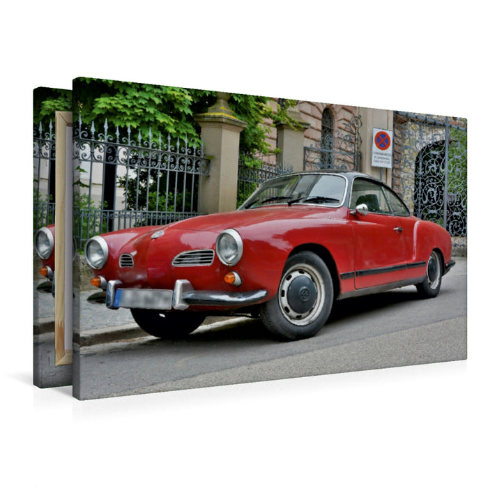 Premium Textil-Leinwand Karman Ghia