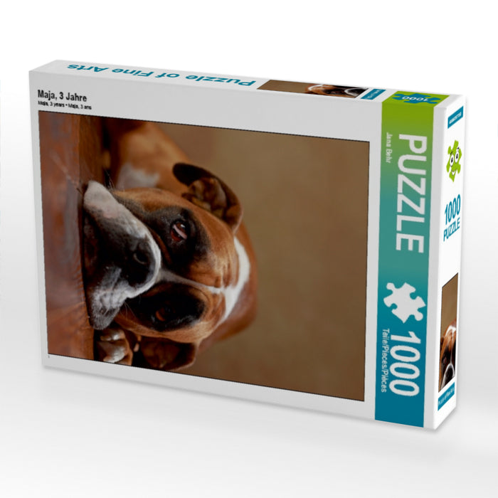 Maja, 3 years - CALVENDO photo puzzle 