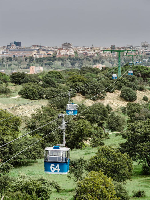 Seilbahn Madrid - CALVENDO Foto-Puzzle'