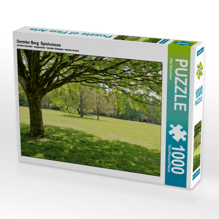 Aires de jeux d'Oermter Berg - Puzzle photo CALVENDO 