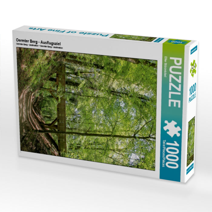 Oermter Berg - Ausflugsziel 1000 Teile Puzzle hoch - CALVENDO Foto-Puzzle'