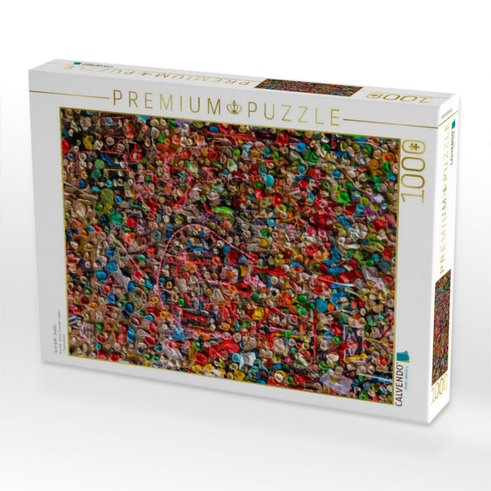 Gum Wall - Seattle - CALVENDO Foto-Puzzle'