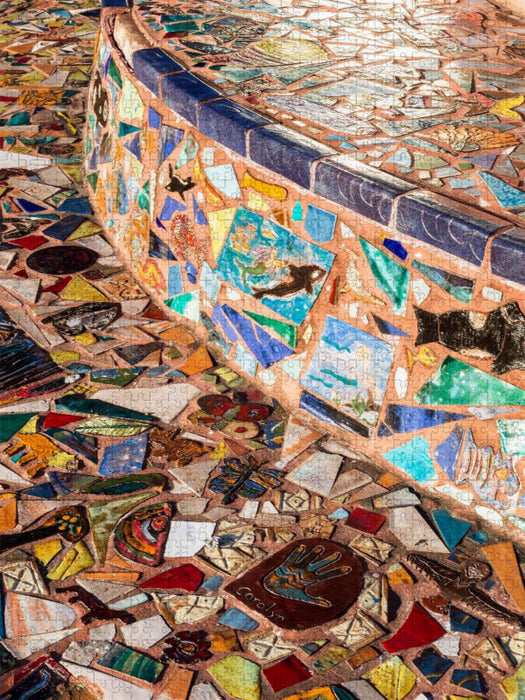 Mosaikkunst - CALVENDO Foto-Puzzle'