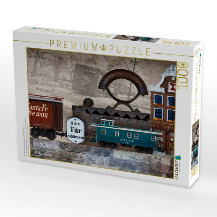 Schokolade auf dem Weg nach Philadelphia - CALVENDO Foto-Puzzle'