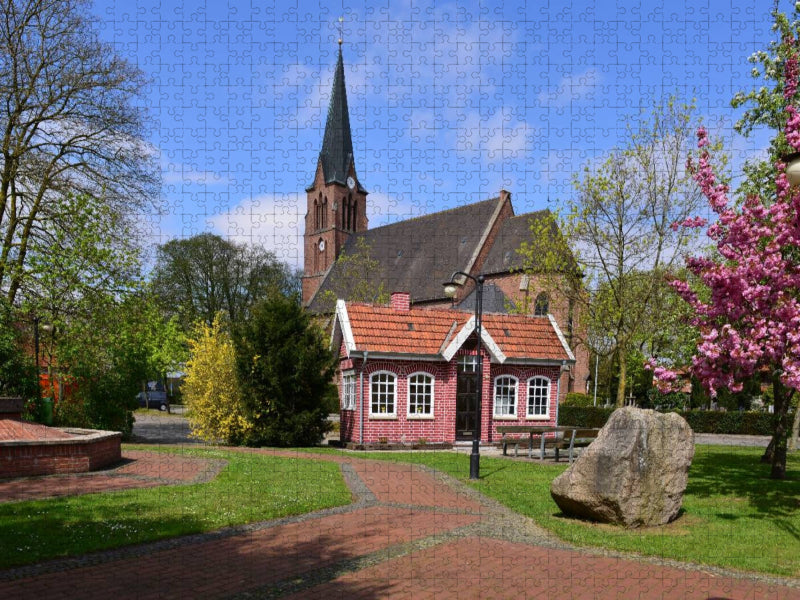 Ortskern Rütenbrock - CALVENDO Foto-Puzzle'