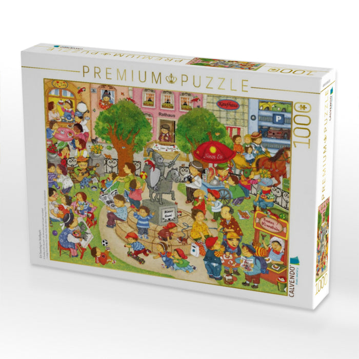 Ein Sonntag im Stadtpark - CALVENDO Foto-Puzzle'