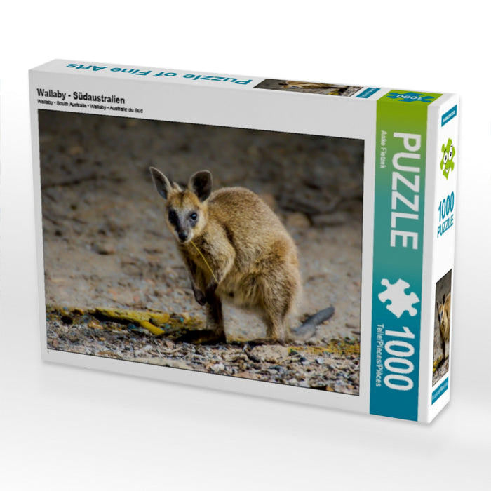 Wallaby - Australie du Sud - Puzzle photo CALVENDO 