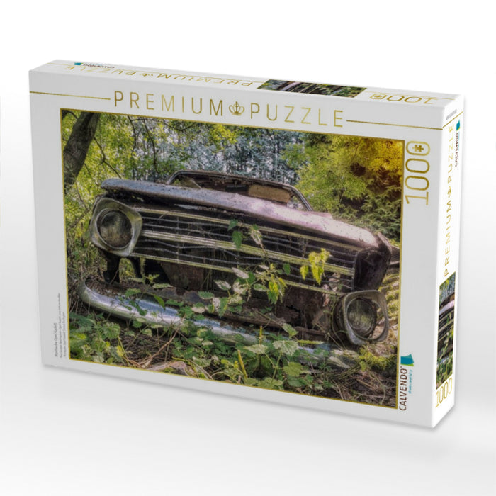Rostlaube Opel Kadett - CALVENDO Foto-Puzzle'