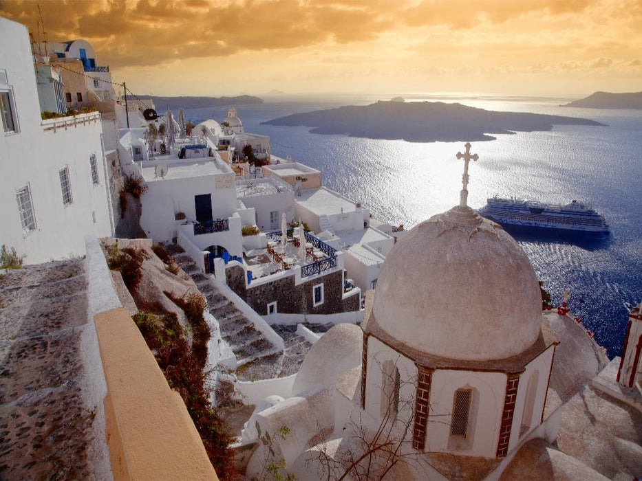SANTORINI - CALVENDO Foto-Puzzle'