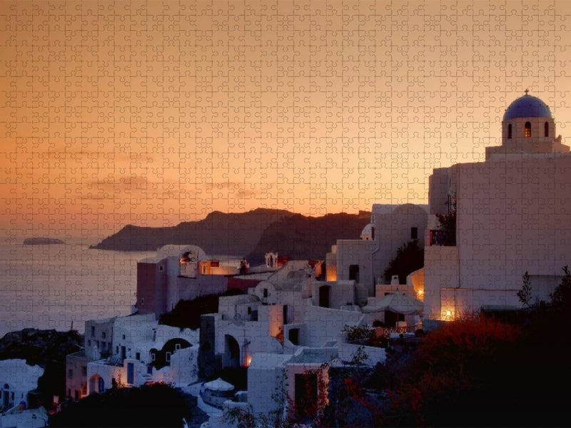SANTORINI - CALVENDO Foto-Puzzle'