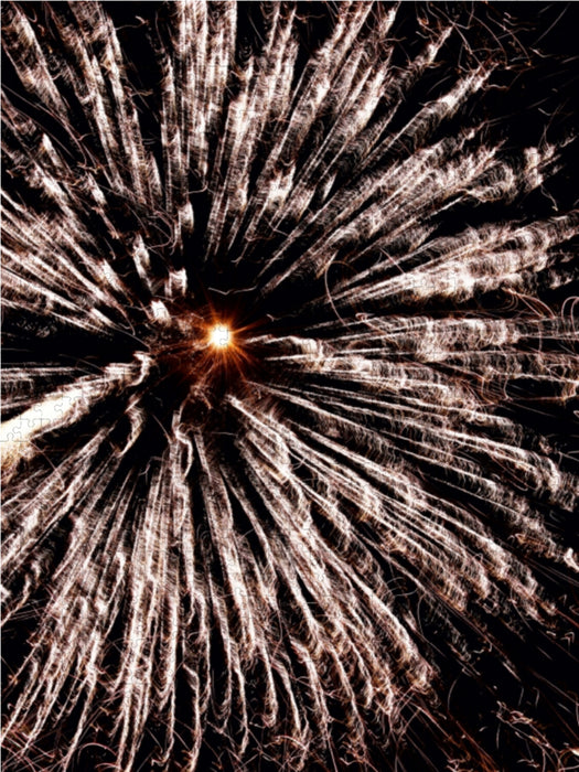 FEUX D'ARTIFICE - Jeux de lumière - Puzzle photo CALVENDO 