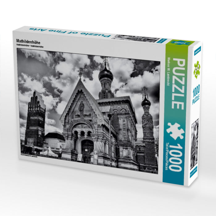 Mathildenhöhe - Puzzle photo CALVENDO 
