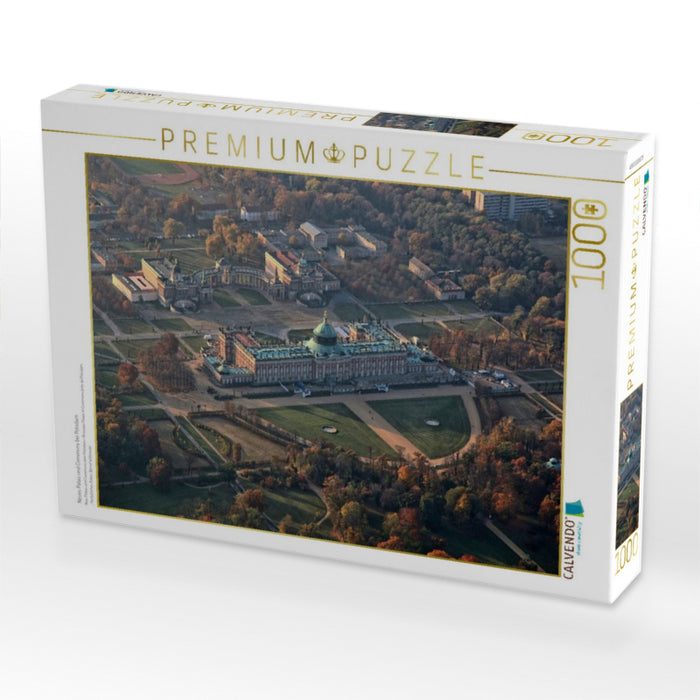 Neues Palais und Communs bei Potsdam - CALVENDO Foto-Puzzle'