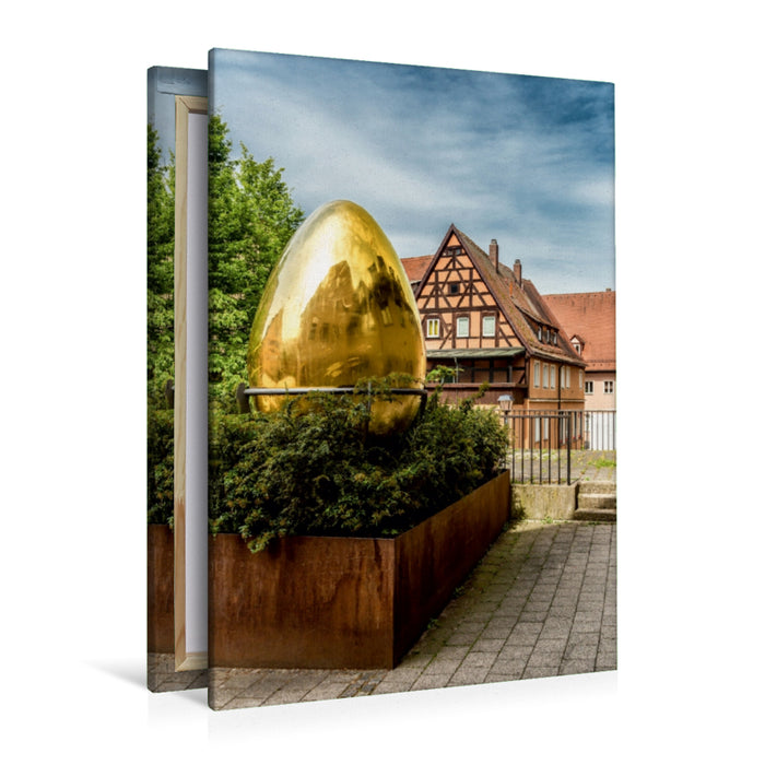 Premium Textil-Leinwand Schwabach