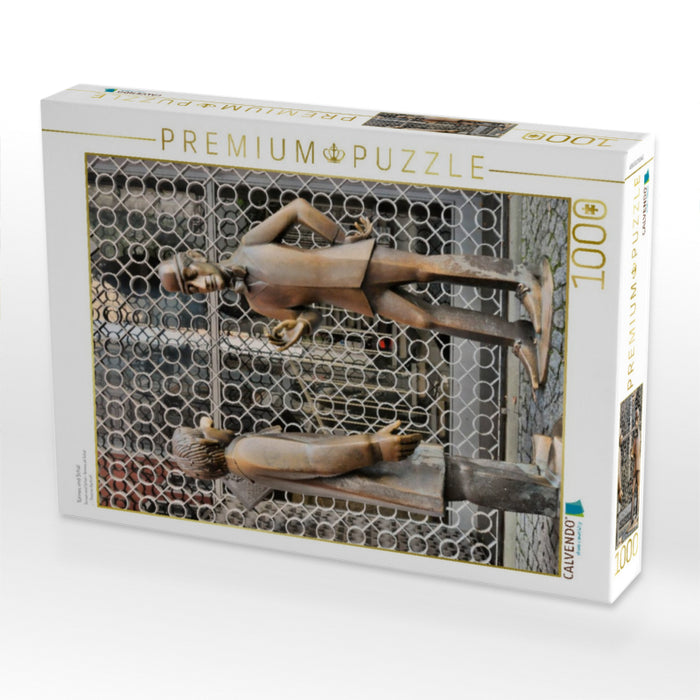 Tünnes und Schäl - CALVENDO Foto-Puzzle'