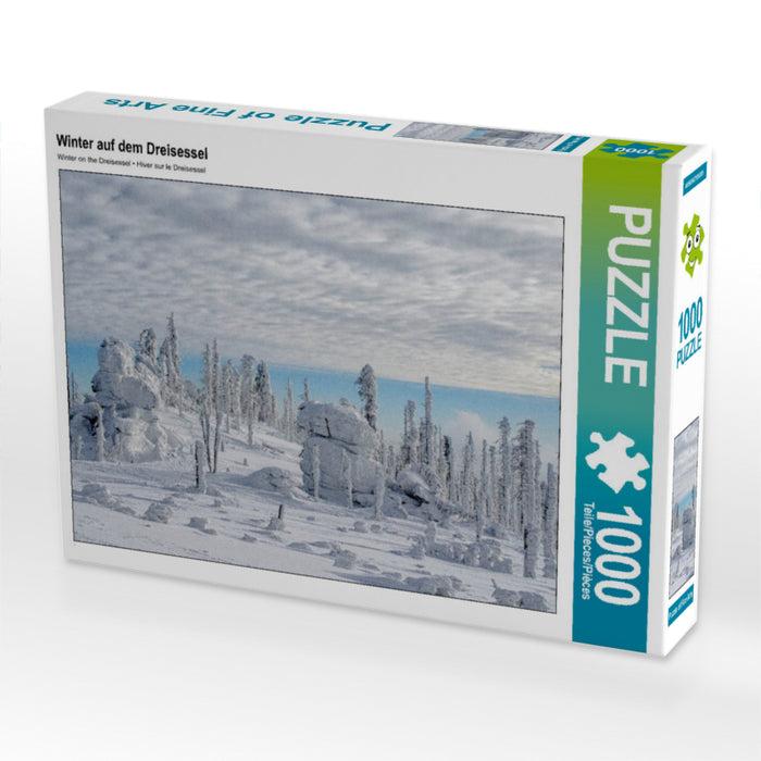 Winter auf dem Dreisessel 1000 Teile Puzzle quer - CALVENDO Foto-Puzzle'