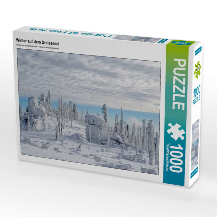 Winter auf dem Dreisessel 2000 Teile Puzzle quer - CALVENDO Foto-Puzzle'