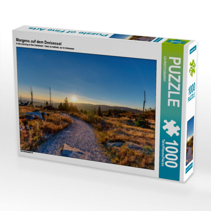Morgens auf dem Dreisessel 1000 Teile Puzzle quer - CALVENDO Foto-Puzzle'