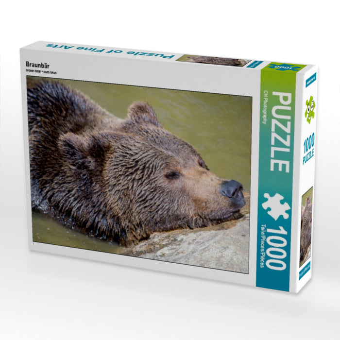Ours brun - Puzzle photo CALVENDO 