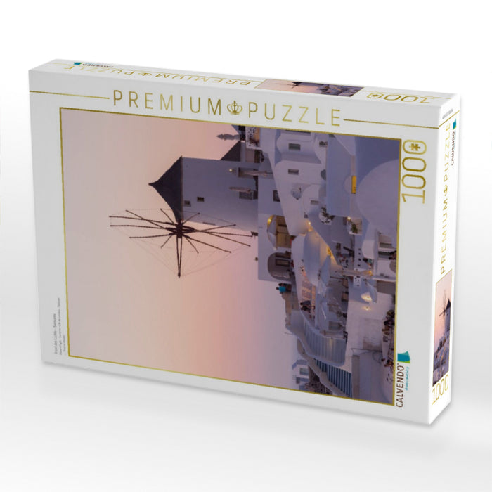 Insel des Lichts - Santorini 1000 Teile Puzzle hoch - CALVENDO Foto-Puzzle'