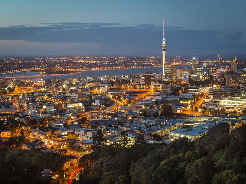 Auckland Skyline 1000 Teile Puzzle quer - CALVENDO Foto-Puzzle'