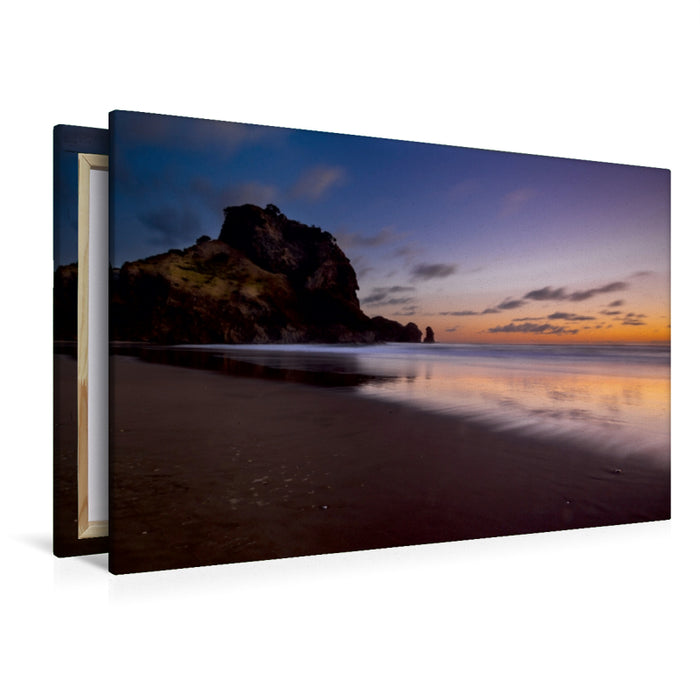 Premium Textil-Leinwand Lion Rock